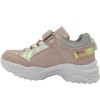 Κοριτσίστικα Sneakers Αυτοκόλλητα Smart Kids SD29004 Ροζ