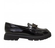 Εφηβικά Loafers Smart Kids SD12177 Μαύρο/Λουστρίνι