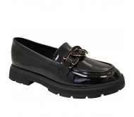 Εφηβικά Loafers Smart Kids SD12177 Μαύρο/Λουστρίνι