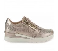 Δερμάτινα Sneakers Stonefly - Laminated 220738 Μπεζ