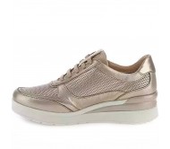 Δερμάτινα Sneakers Stonefly - Laminated 220738 Μπεζ