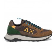 Sneakers Sun68 - Fire And Camping Z44128-08 Καφέ/Πράσινο