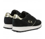 Δερμάτινα Sneakers Sun68 - Ally Glitter Textile Z44204-11 Μαύρο