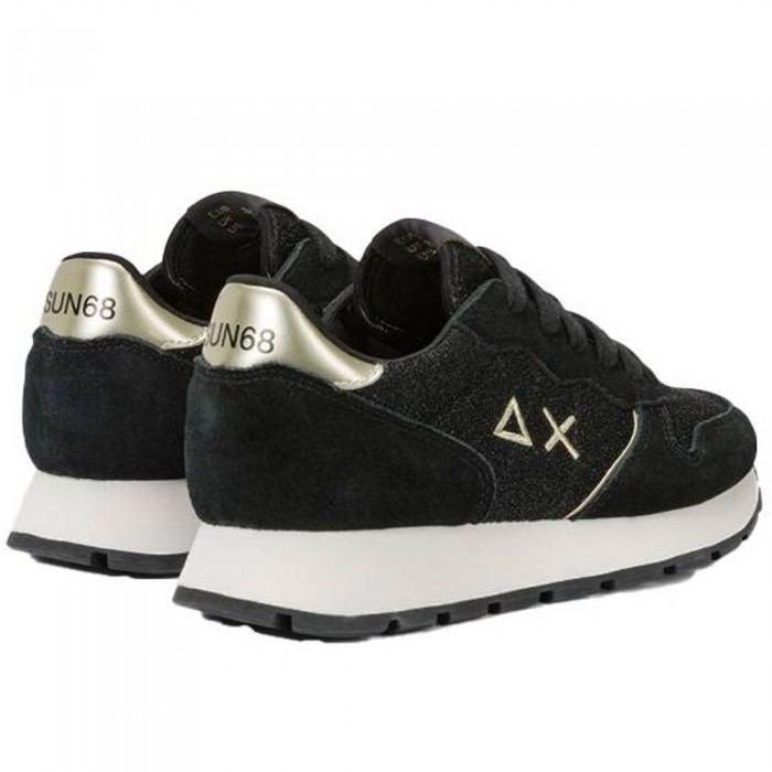 Δερμάτινα Sneakers Sun68 - Ally Glitter Textile Z44204-11 Μαύρο