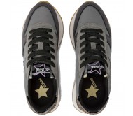 Δερμάτινα Δίσολα Sneaker Sun68 - Big Stargirl Mix Z44218-34 Γκρι