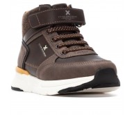 Xti Παιδικά Μποτάκια Με Αυτοκόλλητο 151368 Καφέ