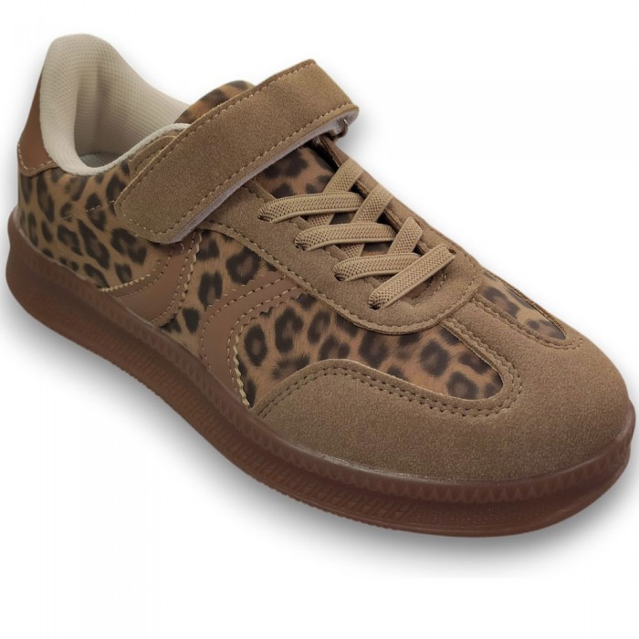 Κοριτσίστικα Εφηβικά Sneakers Xti 154060 Μπεζ/Λεοπάρ