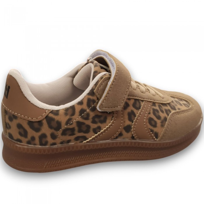 Κοριτσίστικα Εφηβικά Sneakers Xti 154060 Μπεζ/Λεοπάρ