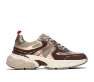Γυναικεία Chunky Sneakers Xti 14649502 Καφέ / Μπεζ Μεταλλικό