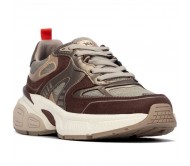 Γυναικεία Chunky Sneakers Xti 14649502 Καφέ / Μπεζ Μεταλλικό